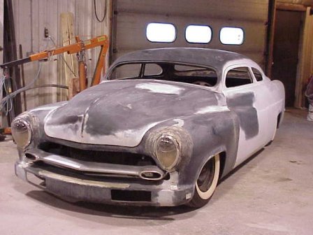 1951 MERCURY CHOPPED PROJECT CAR Greater Dakota Classics